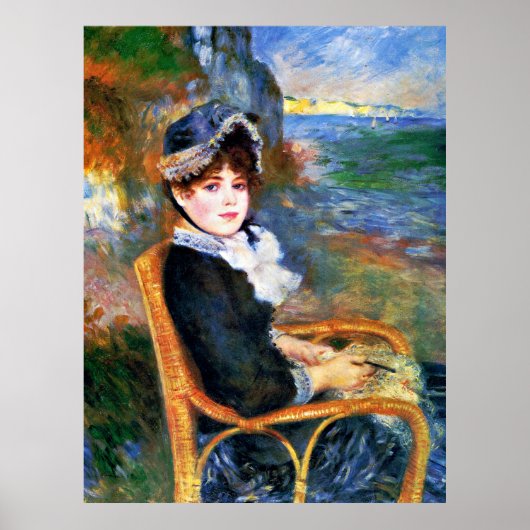 Renoir - Aan de kust Poster (Voorkant)