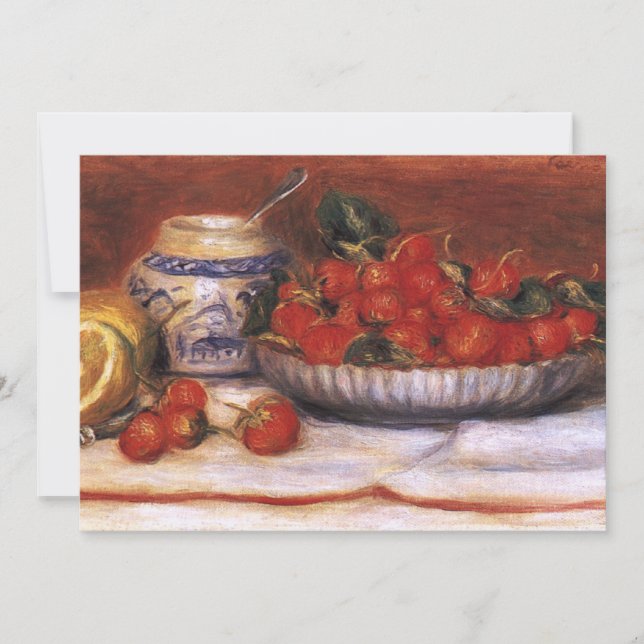Renoir: aardbeien (Voorkant)