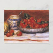 Renoir: Aardbeien Briefkaart (Voorkant)