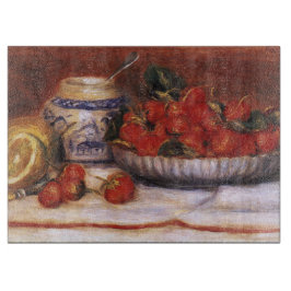 Renoir: Aardbeien Snijplank