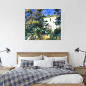 Renoir - Algerijns landschap Canvas Afdruk (Insitu (Slaapkamer))