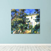 Renoir - Algerijns landschap Canvas Afdruk (Insitu (Houten vloer))