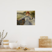 Renoir - Alphonsine Fournaise Poster (Keuken)