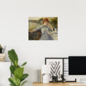 Renoir - Alphonsine Fournaise Poster (Thuiskantoor)