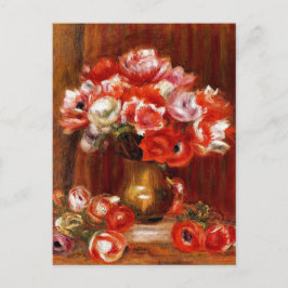 Renoir - Anemones, 1909 Briefkaart