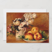 Renoir - appels en bloemen kaart (Voorkant)