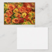 Renoir - Armful of Rozen Notitiekaartje (Voorkant / Achterkant)