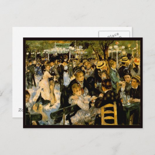 Renoir Art Briefkaart (Voorkant / Achterkant)