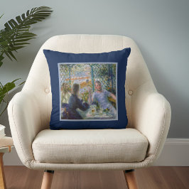 Renoir Art - Lunch in Restaurant Fournaise Kussen