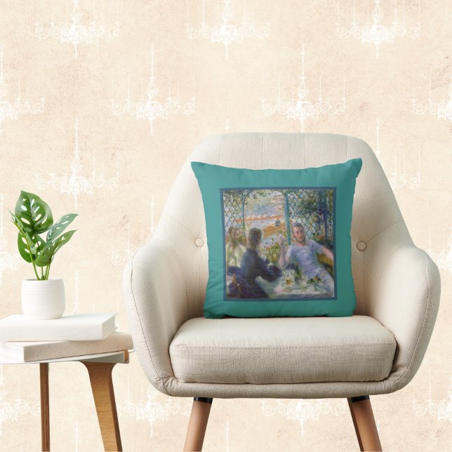 Renoir  Art - Lunch in Restaurant Fournaise Kussen (Creator heeft geüpload)