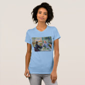 Renoir  Art - Lunch in Restaurant Fournaise T-shirt (Voorkant volledig)