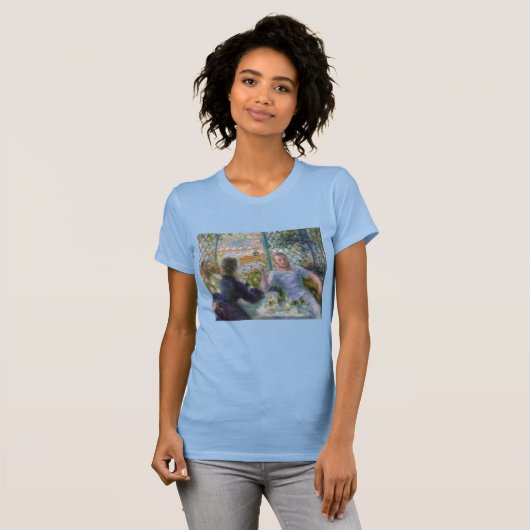 Renoir  Art - Lunch in Restaurant Fournaise T-shirt (Voorkant volledig)