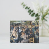 Renoir: Bal du Moulin de la Galette briefkaart (Staand voorkant)