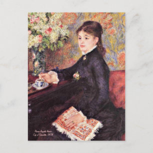 Renoir - Beker van Chocolade, 1878 Briefkaart