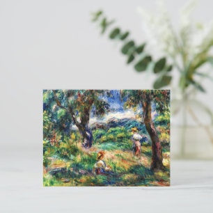 Renoir - Blauw landschap Briefkaart