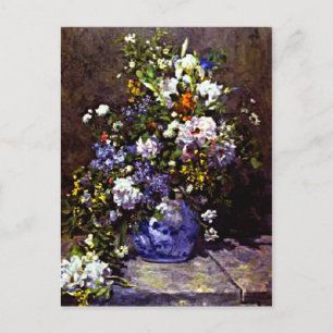 Renoir - Blue Vase Briefkaart