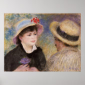Renoir - Boating Couple (Aline en Artiest) Poster (Voorkant)