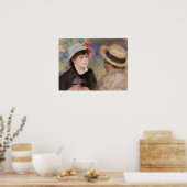 Renoir - Boating Couple (Aline en Artiest) Poster (Keuken)