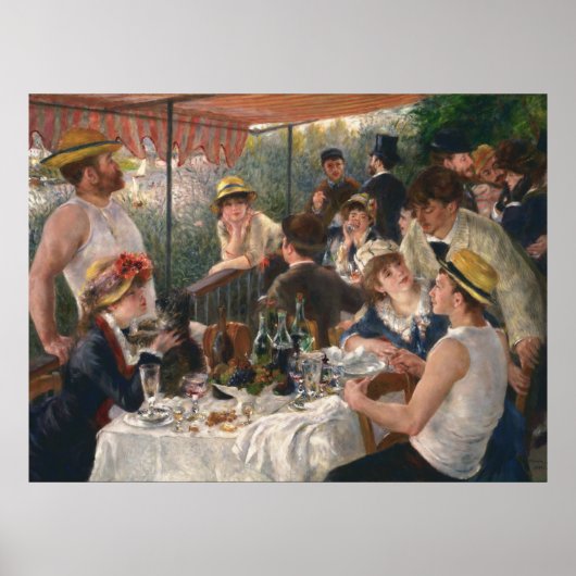 Renoir - Boating Party Lunch - 1881 Poster (Voorkant)