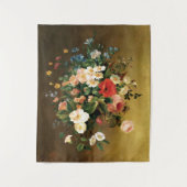 Renoir - Boeket Bloemen, 1858 schilderij Wandkleed (Voorkant)
