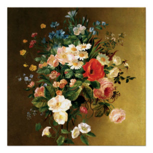 Renoir - Boeket van Bloemen, 1858, Perfect Poster