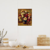 Renoir - Bouquet of Rozen 1909 Poster (Keuken)