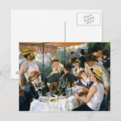 Renoir, Briefkaart "Luncheon of the Boating Party" (Voorkant / Achterkant)