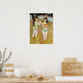 Renoir - Circusacrobat Francisca en Angelina Poster (Keuken)