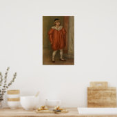 Renoir - Claude in clownkostuum Poster (Keuken)