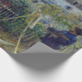 Renoir - Claude Monet Schilderen in zijn Tuin Cadeaupapier (Hoek)