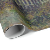 Renoir - Claude Monet Schilderen in zijn Tuin Cadeaupapier (Rol Hoek)