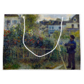 Renoir - Claude Monet Schilderen in zijn Tuin Groot Cadeauzakje (Voorkant)