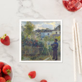 Renoir - Claude Monet Schilderen in zijn Tuin Servet (Insitu)