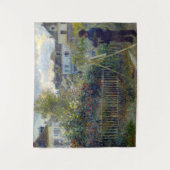 Renoir - Claude Monet Schilderen in zijn Tuin Wandkleed (Voorkant)