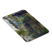 Renoir - Claude Monet Schilderend in zijn Tuin Magneet (Rechterzijde)