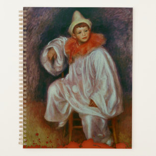 Renoir Clown Pierrot Blanc Painting Planner
