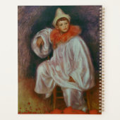 Renoir Clown Pierrot Blanc Painting Planner (Achterkant)