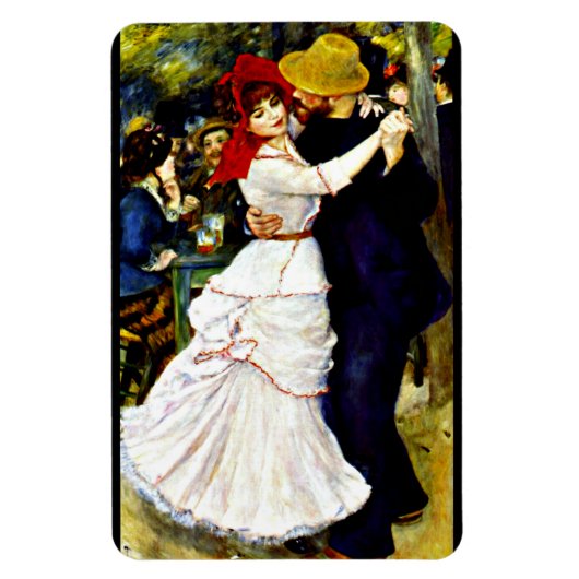 Renoir - Dance at Bougival Magneet (Verticaal)
