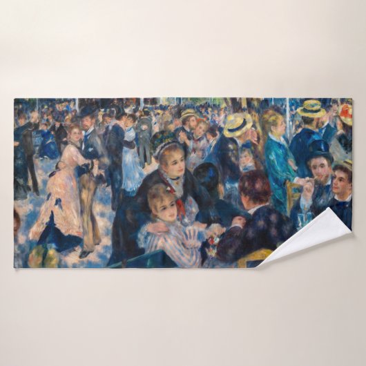 Renoir - Dance at Le Moulin de la Galette Bad Handdoek (Badhanddoek)