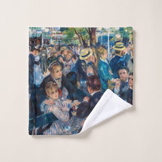 Renoir - Dance at Le Moulin de la Galette Bad Handdoek (Wasdoekje)