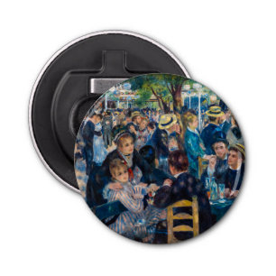 Renoir - Dance at Le Moulin de la Galette Button Flesopener