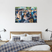 Renoir - Dance at Le Moulin de la Galette Canvas Afdruk (Insitu (Slaapkamer))