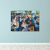 Renoir - Dance at Le Moulin de la Galette Canvas Afdruk (Insitu (Houten vloer))