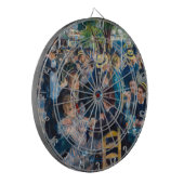 Renoir - Dance at Le Moulin de la Galette Dartbord (Voorkant Links)