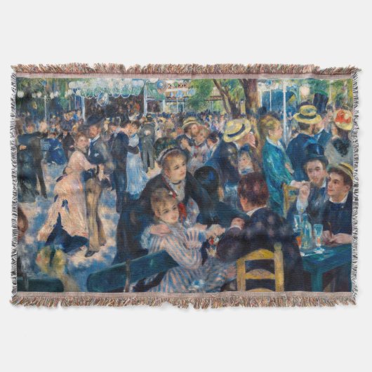 Renoir - Dance at Le Moulin de la Galette Deken (Voorkant)