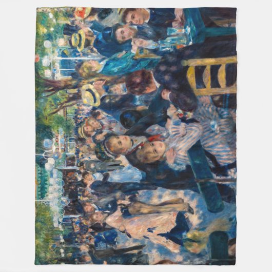 Renoir - Dance at Le Moulin de la Galette Fleece Deken (Voorkant)