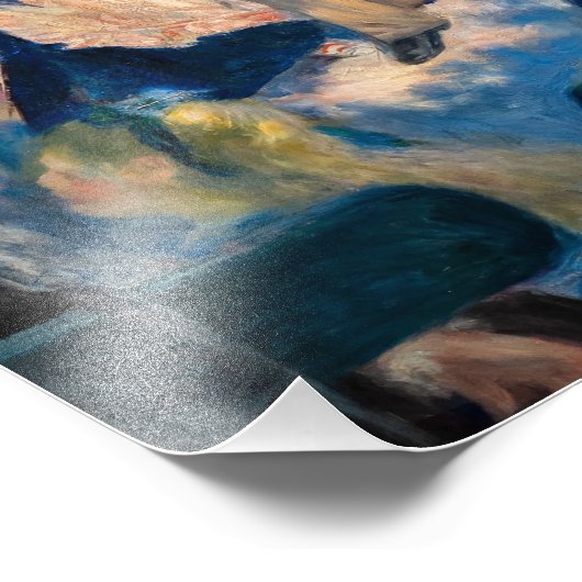 Renoir - Dance at Le Moulin de la Galette Foto Afdruk (Hoek)