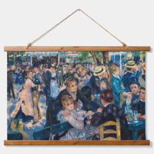 Renoir - Dance at Le Moulin de la Galette Hangend Wandkleed