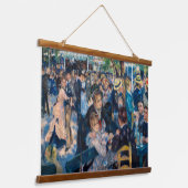 Renoir - Dance at Le Moulin de la Galette Hangend Wandkleed (Gebogen)