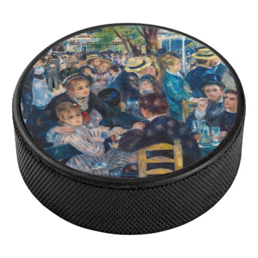 Renoir - Dance at Le Moulin de la Galette Hockey Puck (3/4)